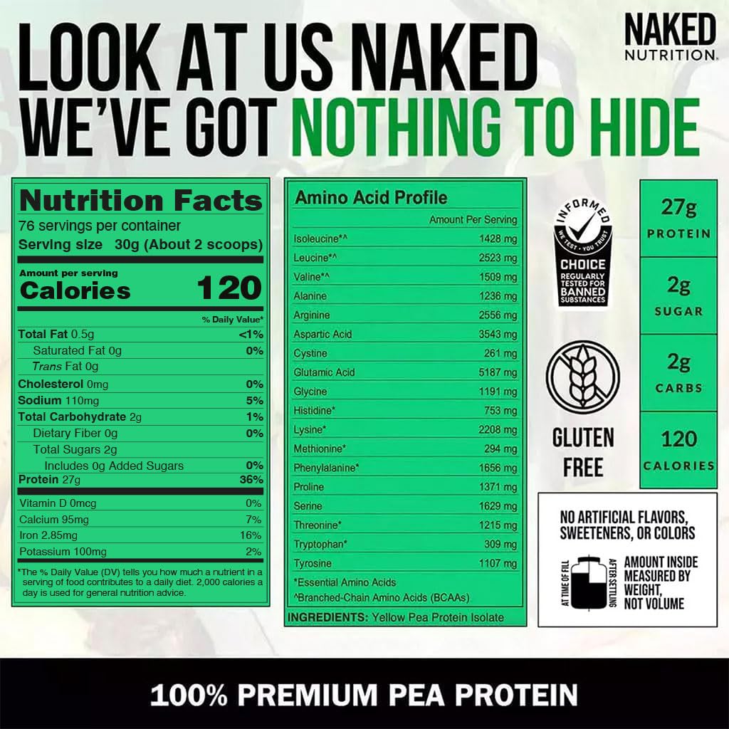 Pea Protein Powder 5LB and Powdered Peanut Butter 1.5LB I538