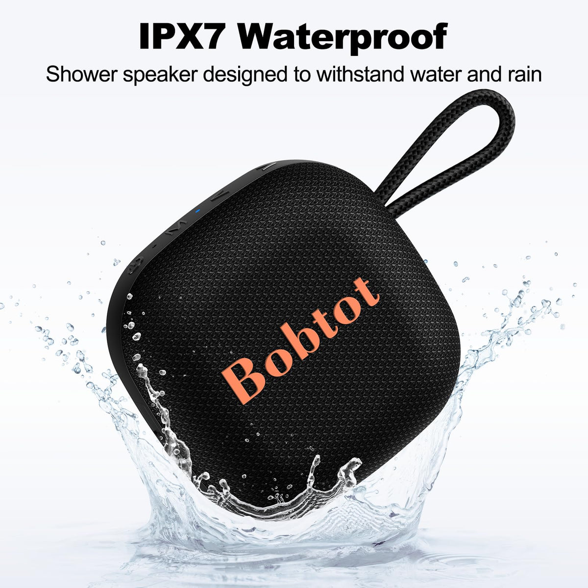 Black Portable Bluetooth Speaker H1471