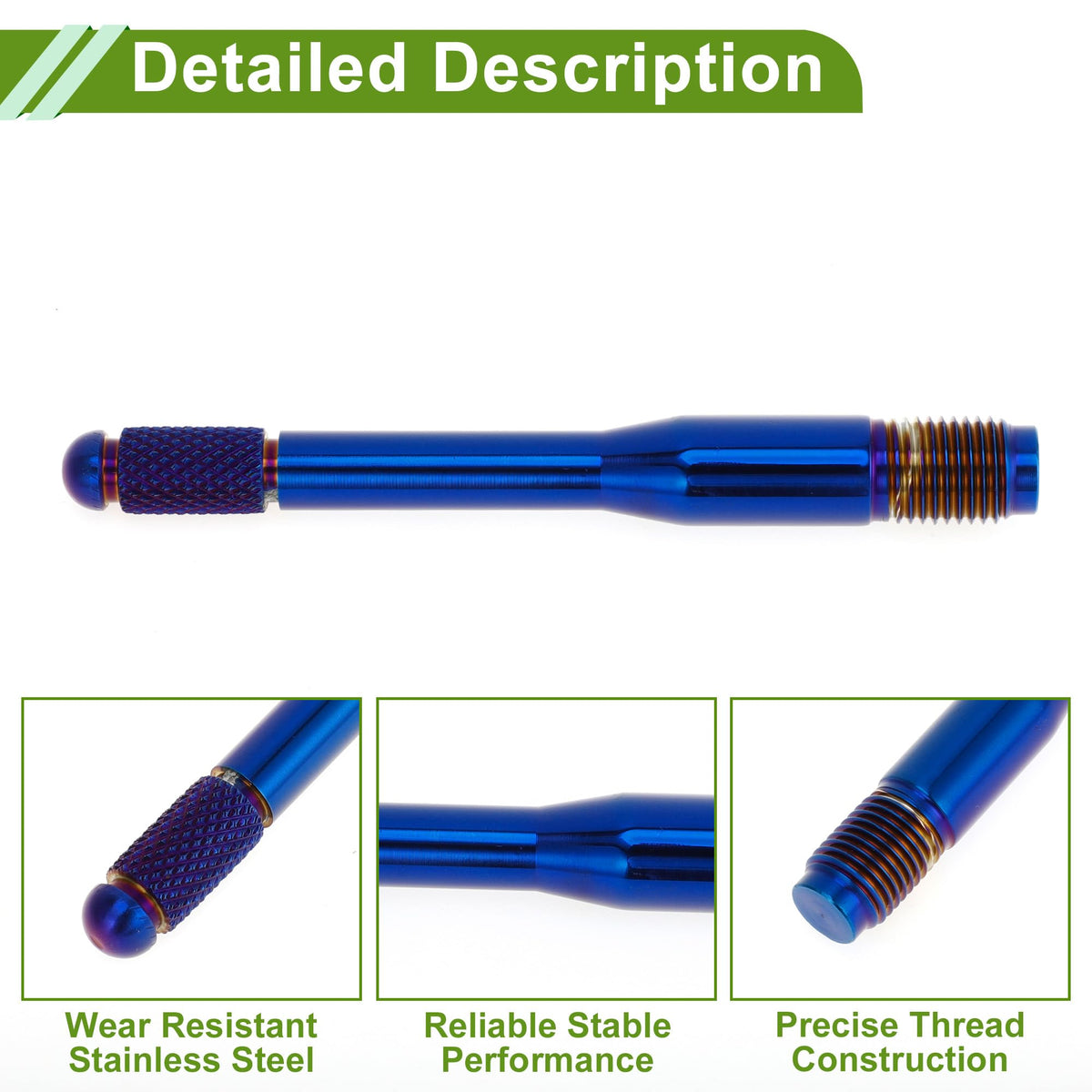 M14x1.5 120mm Stainless Steel Wheel Alignment Pin S73131