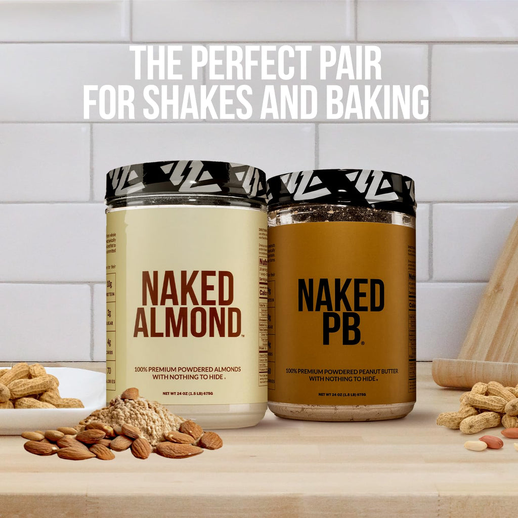 Pea Protein Powder 5LB and Powdered Peanut Butter 1.5LB I538