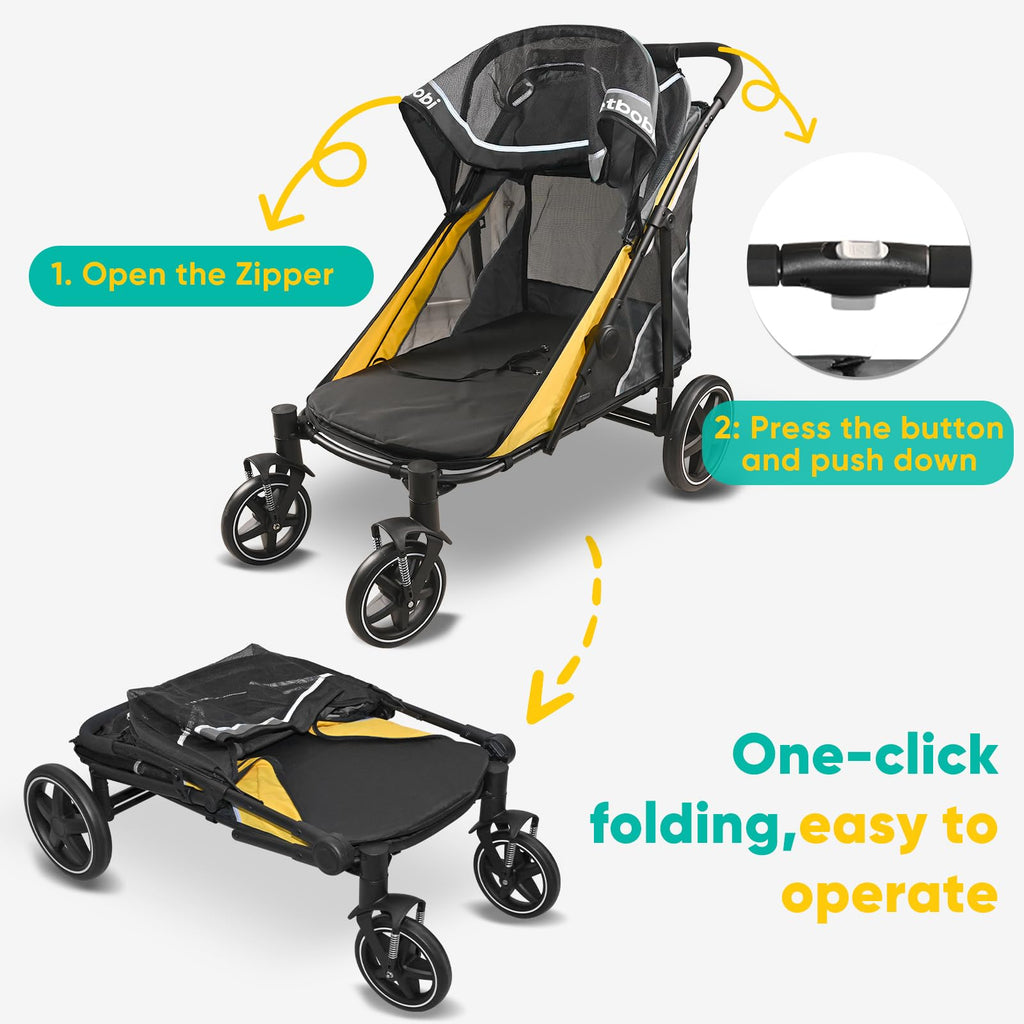 Dog Stroller for Large Medium Dogs up to 80 lbs Z682125