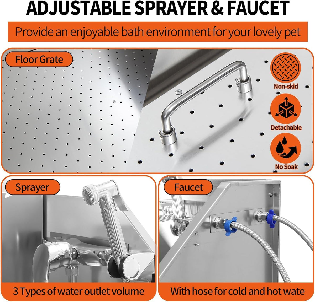 Stainless Steel Dog Grooming Station G790143