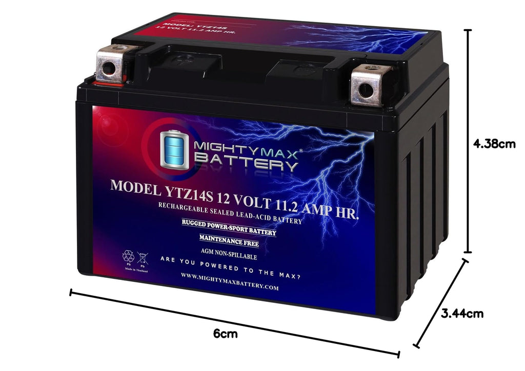 12v 11.2Ah 230CCA Battery V9844