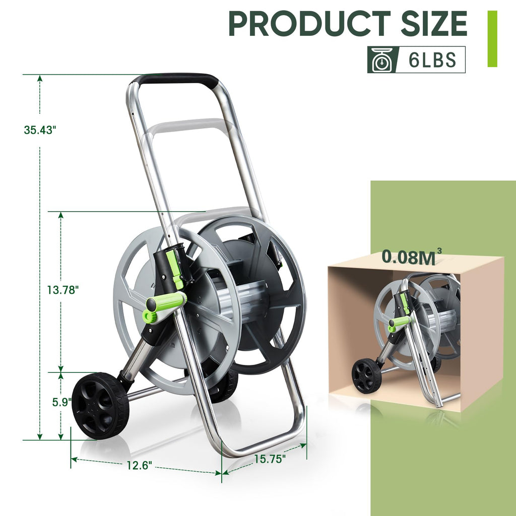 Garden Hose Reel Cart B9291