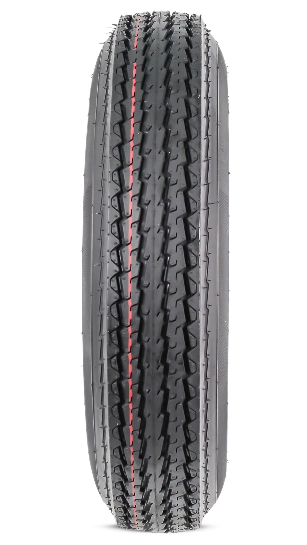 Trailer Tire Rim Assembly 5.30-12 5 Lug Black Wheel E554