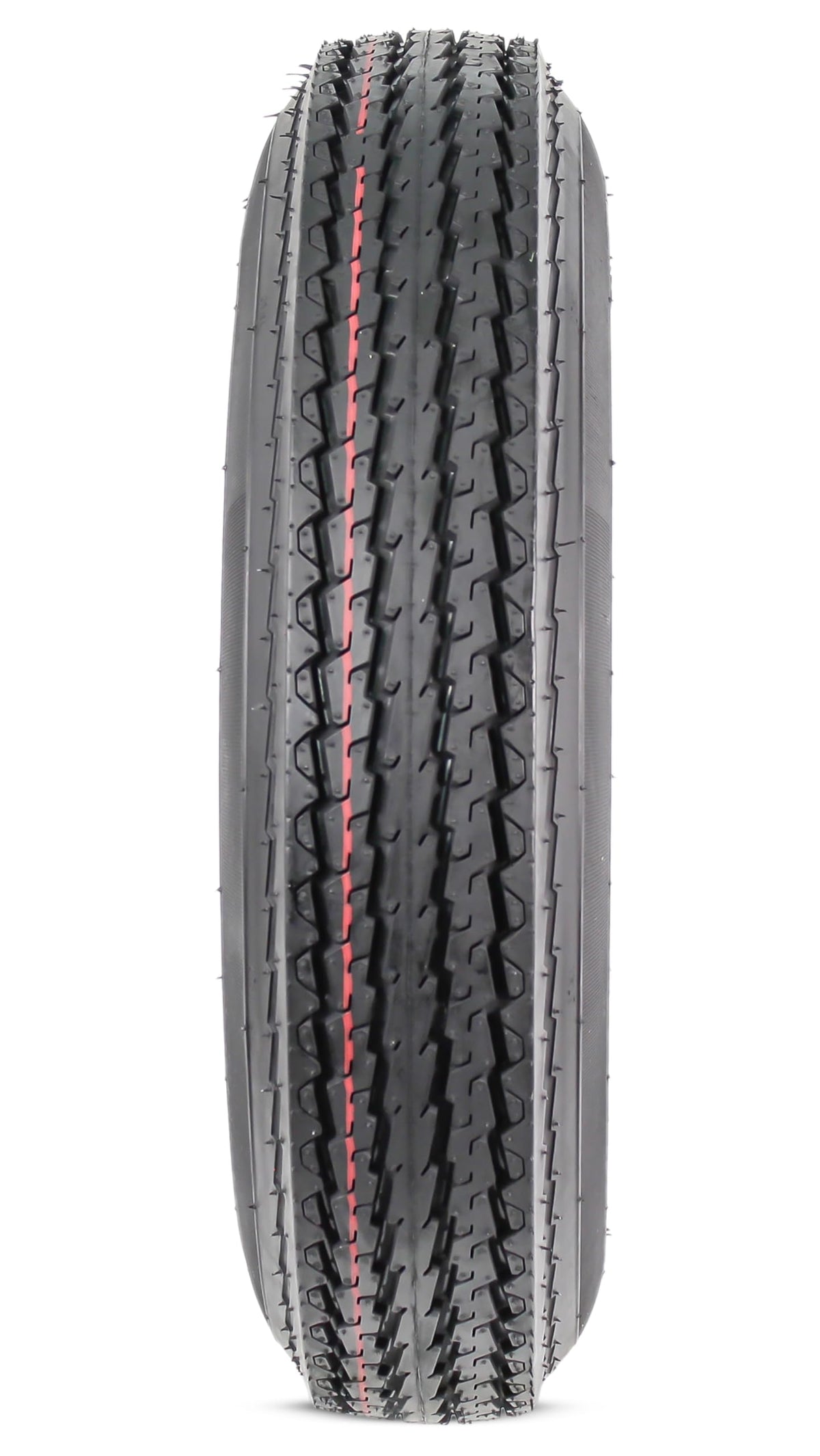 Trailer Tire Rim Assembly 5.30-12 5 Lug Black Wheel E554