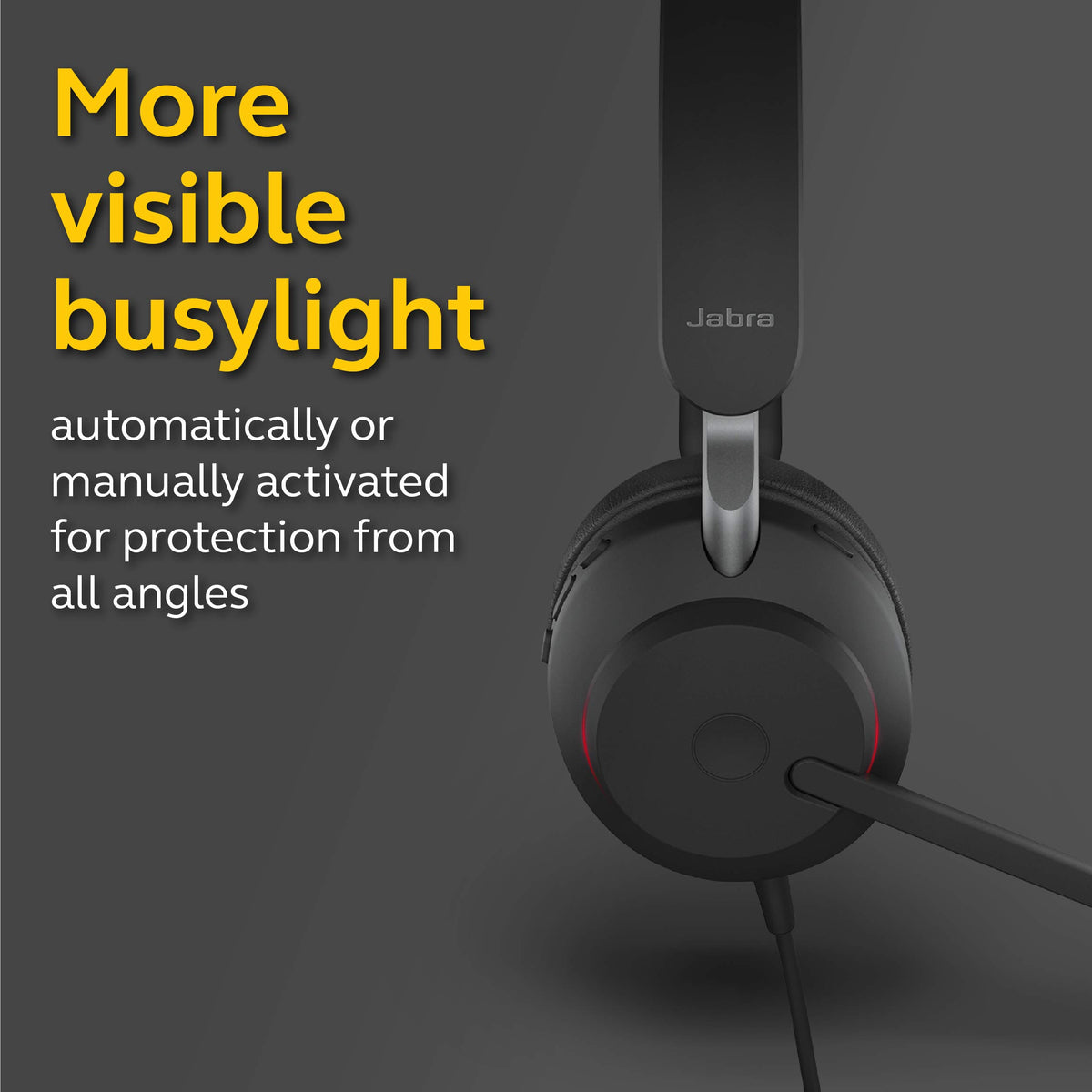 Wired USB-A Stereo Black Headset G253361