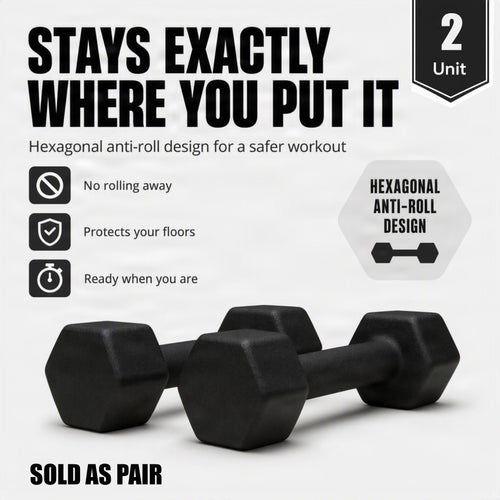 10lb Neoprene Dumbbell Pair O8650