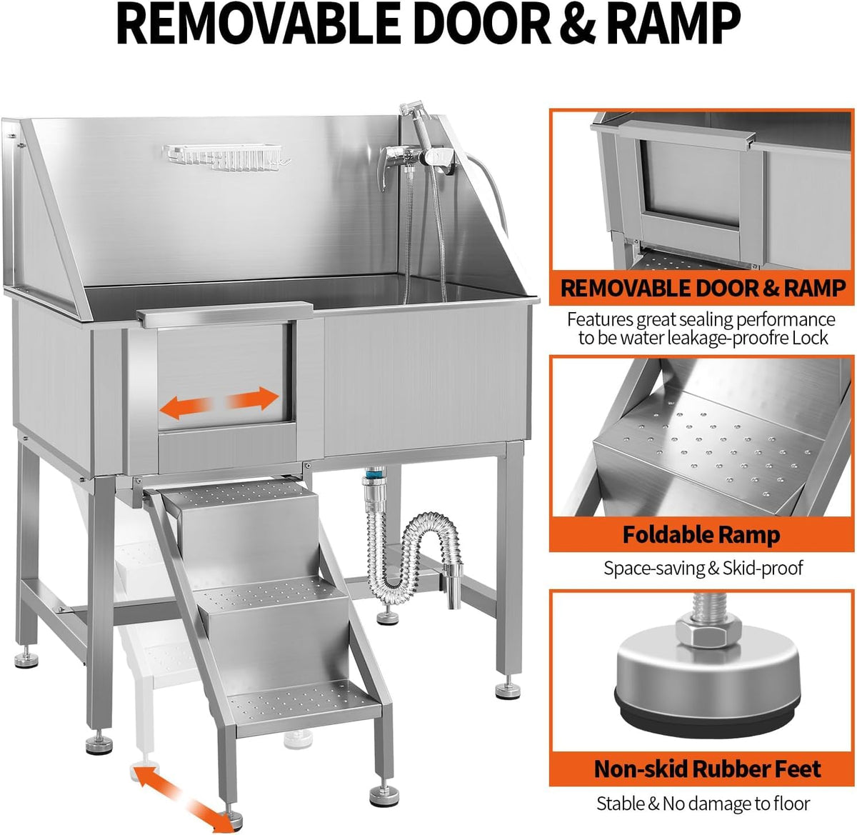 Stainless Steel Dog Grooming Station G790143