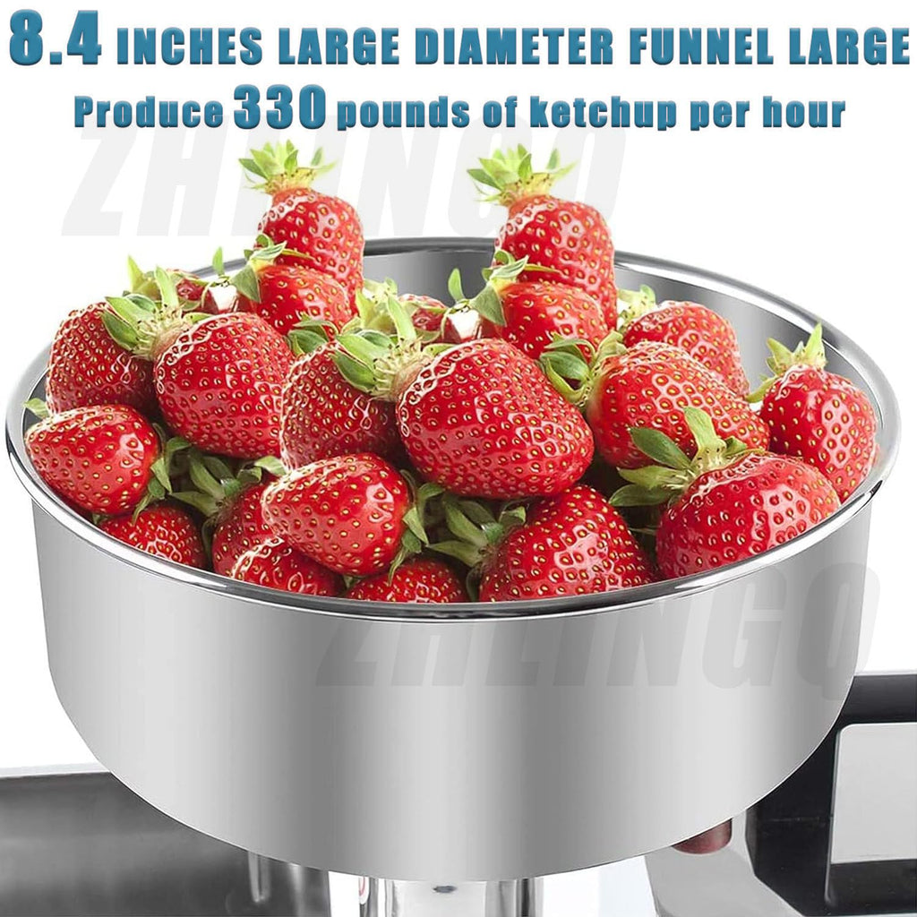 450W Stainless Steel Electric Tomato Strainer D501