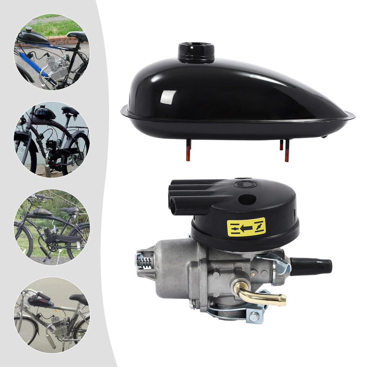 80cc 2 Stroke Single-Cylinder Bicycle Motor Kit Y861