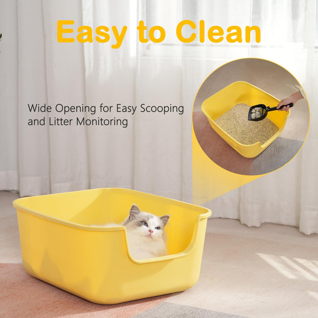 Large High Sides Cat Litter Box F575128