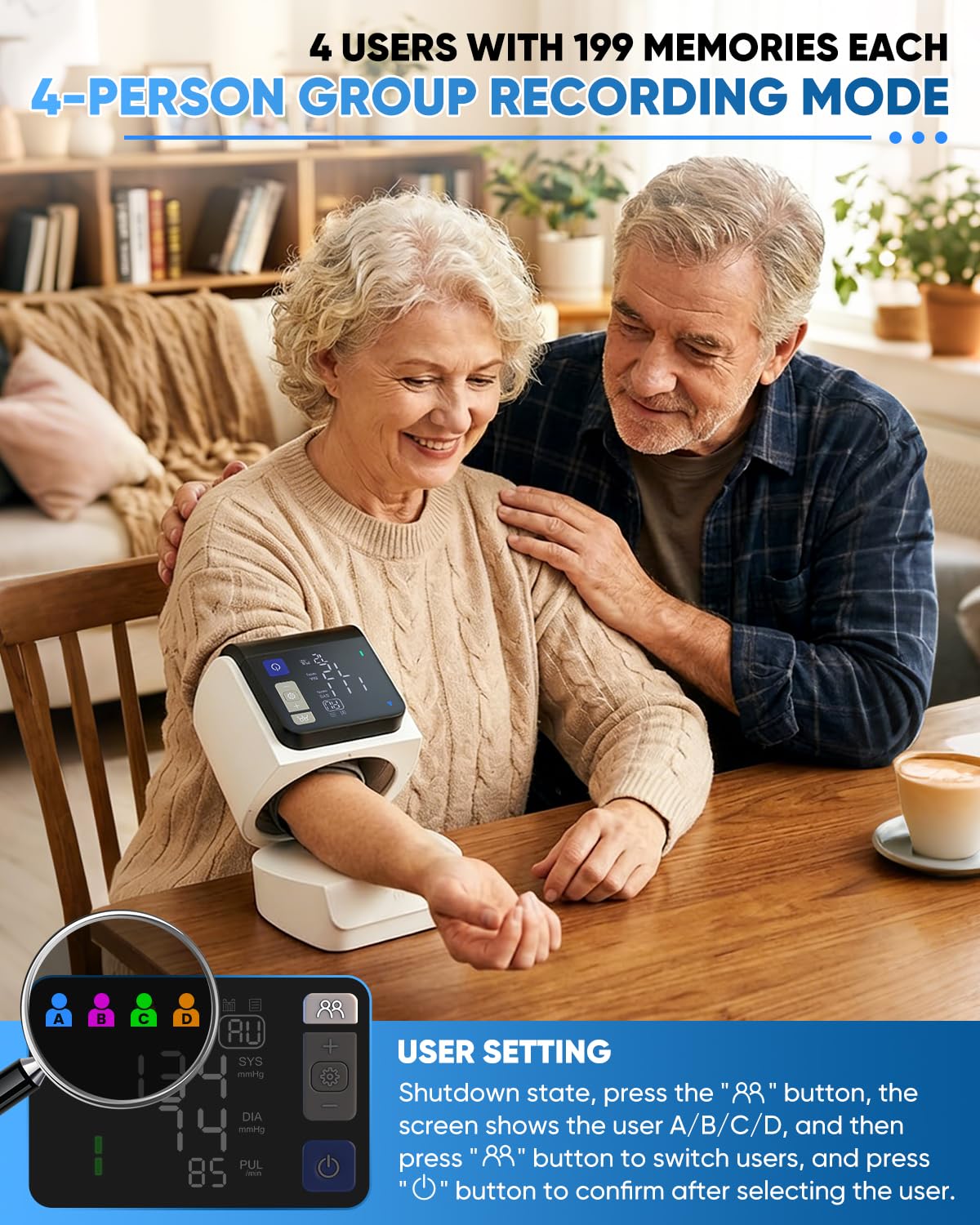 Blood Pressure Monitor Upper Arm B741