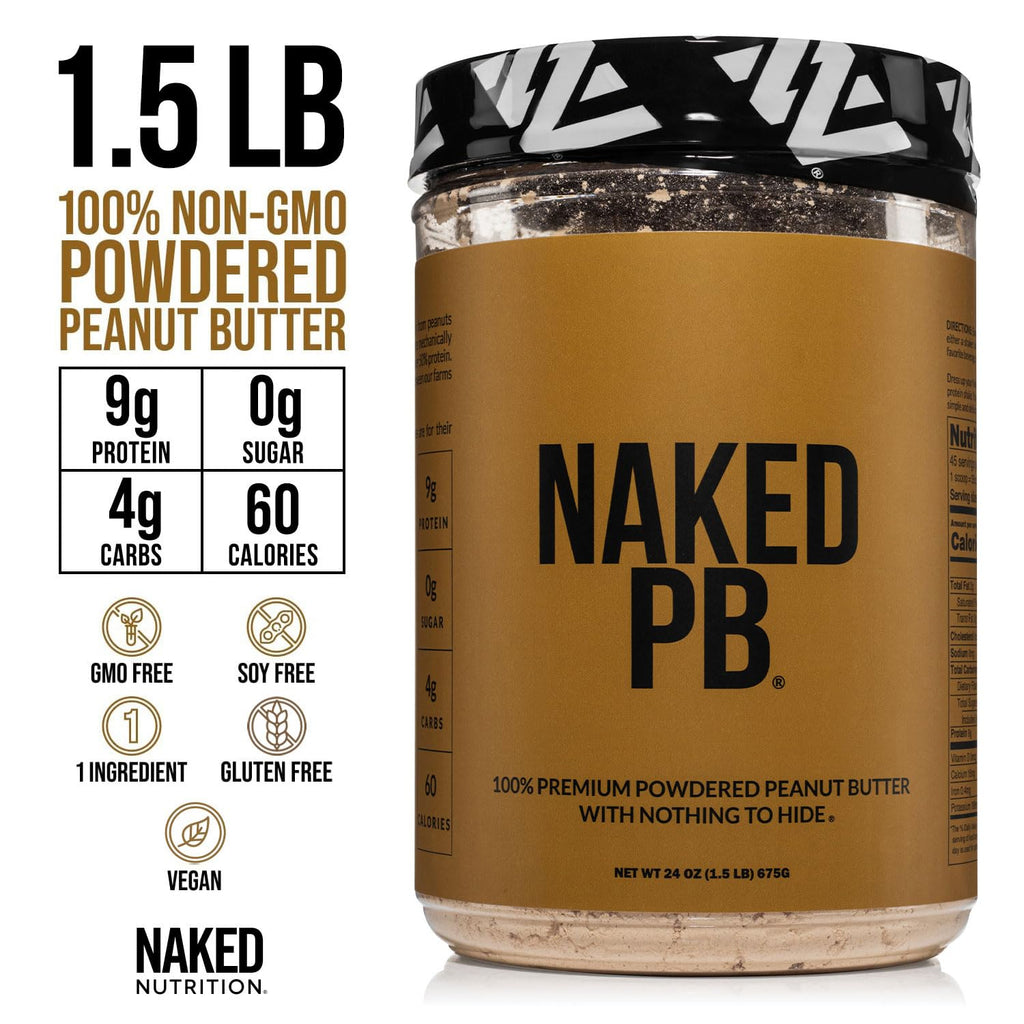 Pea Protein Powder 5LB and Powdered Peanut Butter 1.5LB I538
