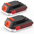 2 Pack 3.0Ah 20v Lithium Battery Replacement R53131