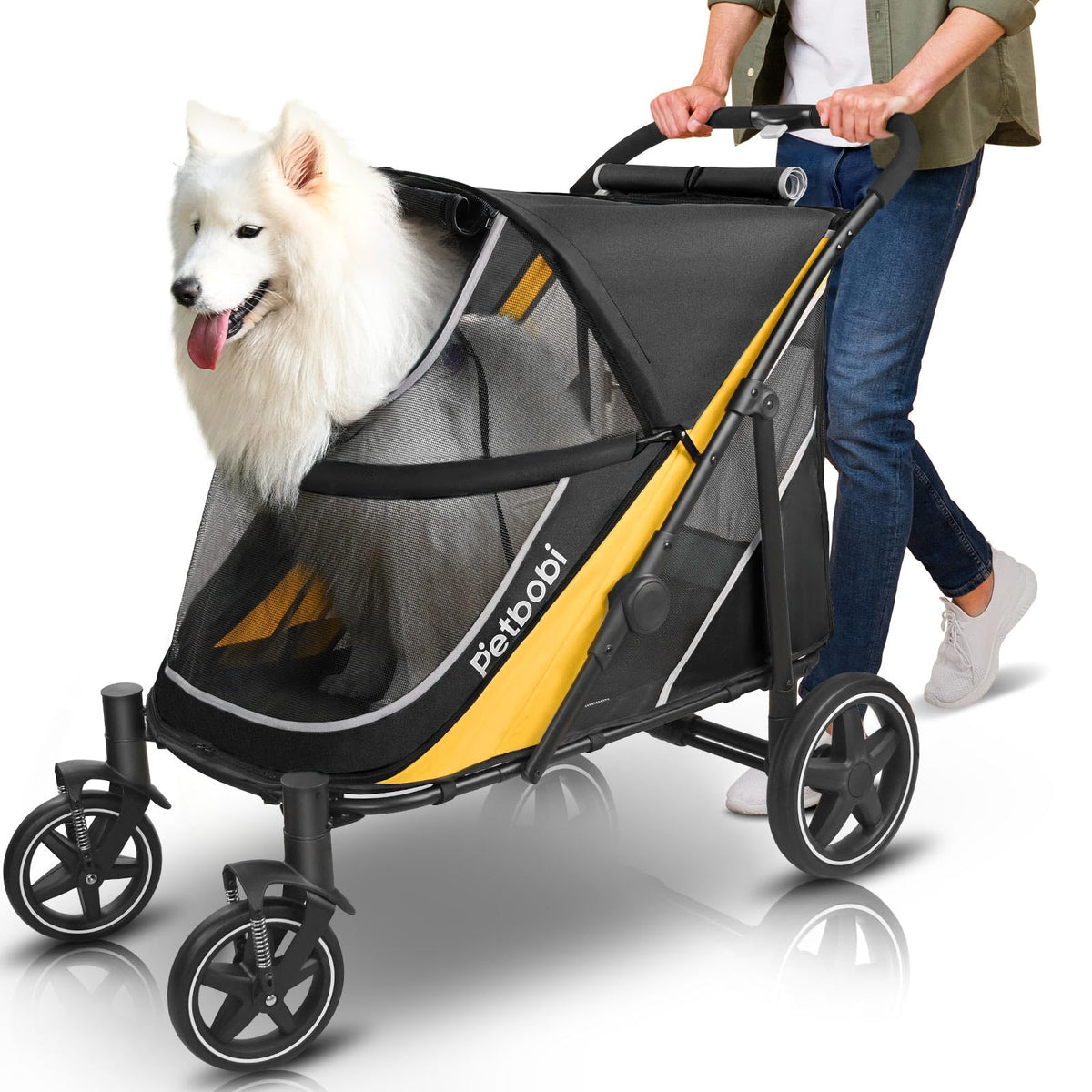 Dog Stroller for Large Medium Dogs up to 80 lbs Z682125