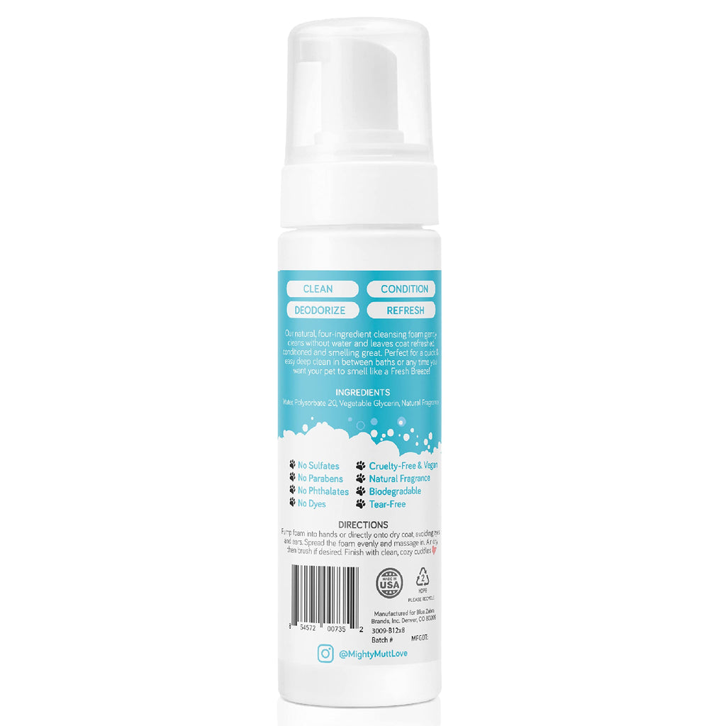 Hypoallergenic Waterless Dog Shampoo 8 fl oz K174