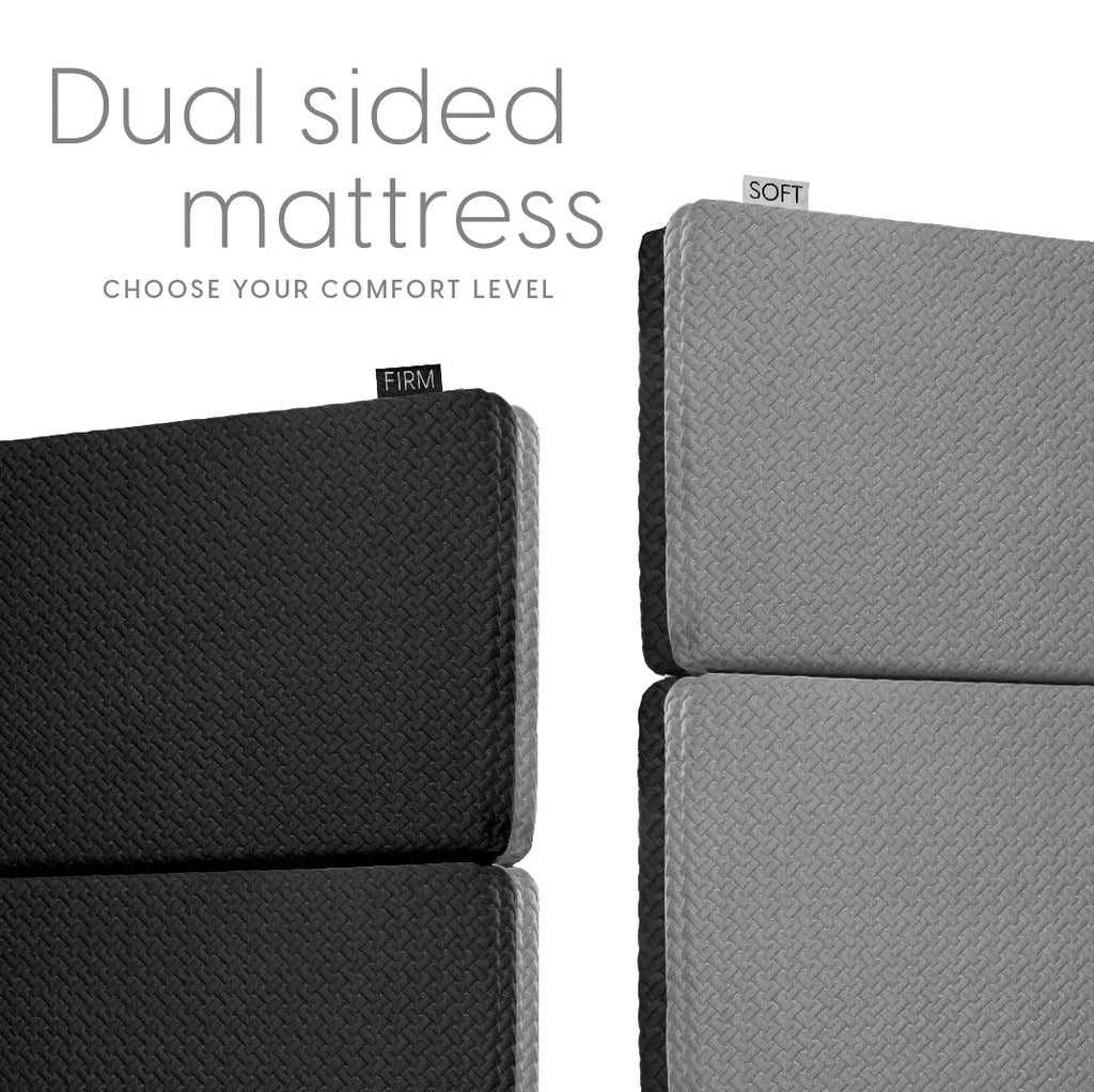 Memory Foam Tri Folding Mattress with Waterproof Washable Cover V5420