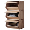Solid Wood Storage Chests with Lids N772223