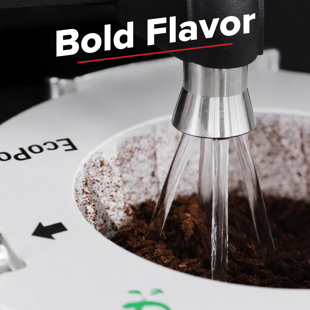 Single Serve Pour Over Coffee Maker Stainless Steel Black G668