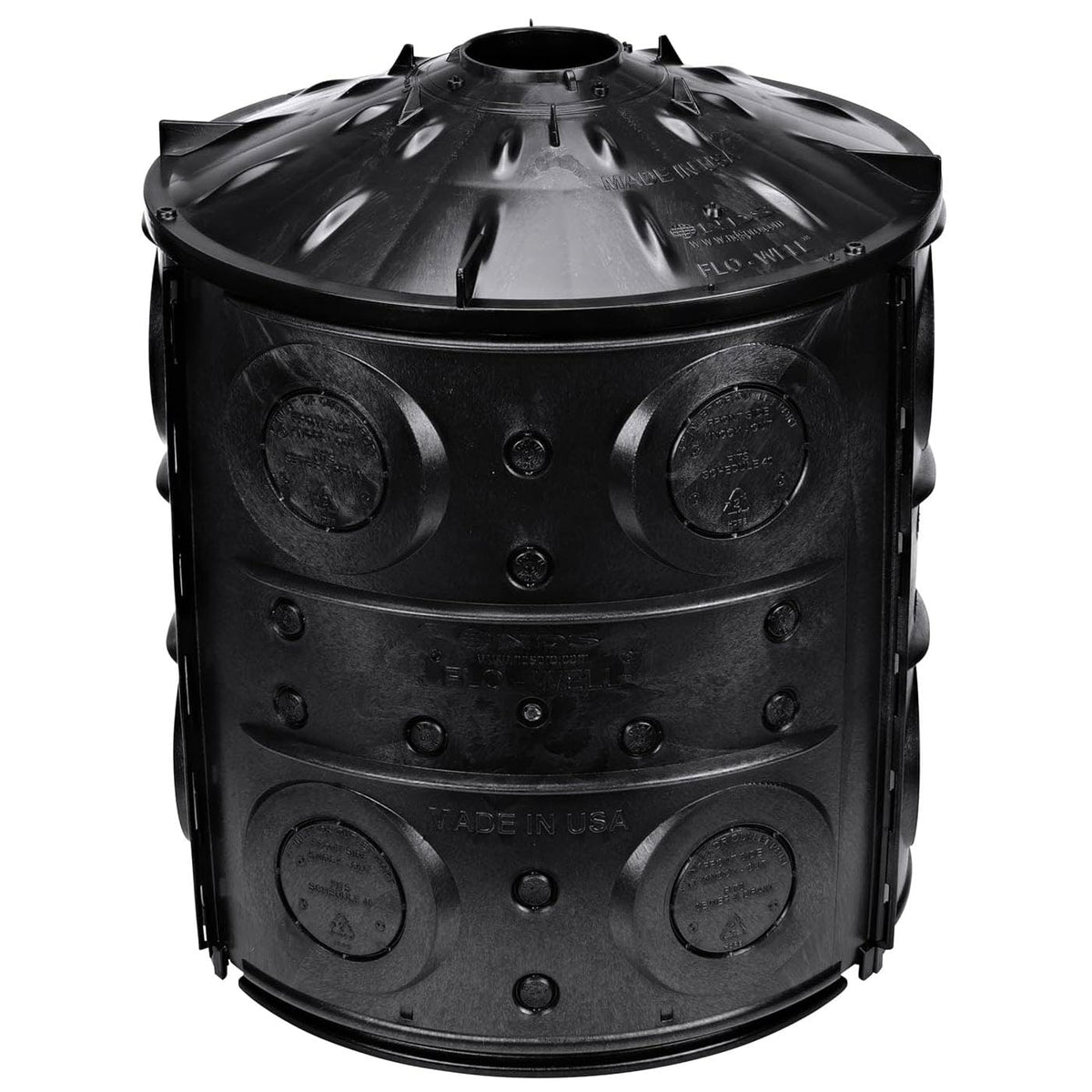 50 Gal. Flo Stormwater Dry Well System Kit with 3 Side Panels & 1 Cover H985142