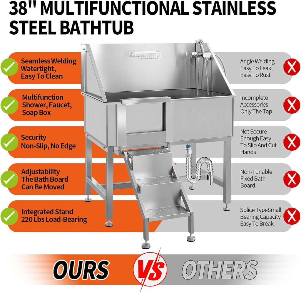 Stainless Steel Dog Grooming Station G790143