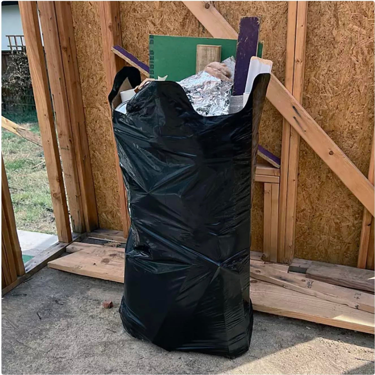 Commercial Contractor Clean-Up Trash Bags 42 gal. 42 ct. H64303