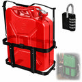 Gas Can Holder Rack with Combination Lock, 5 Gallon X548