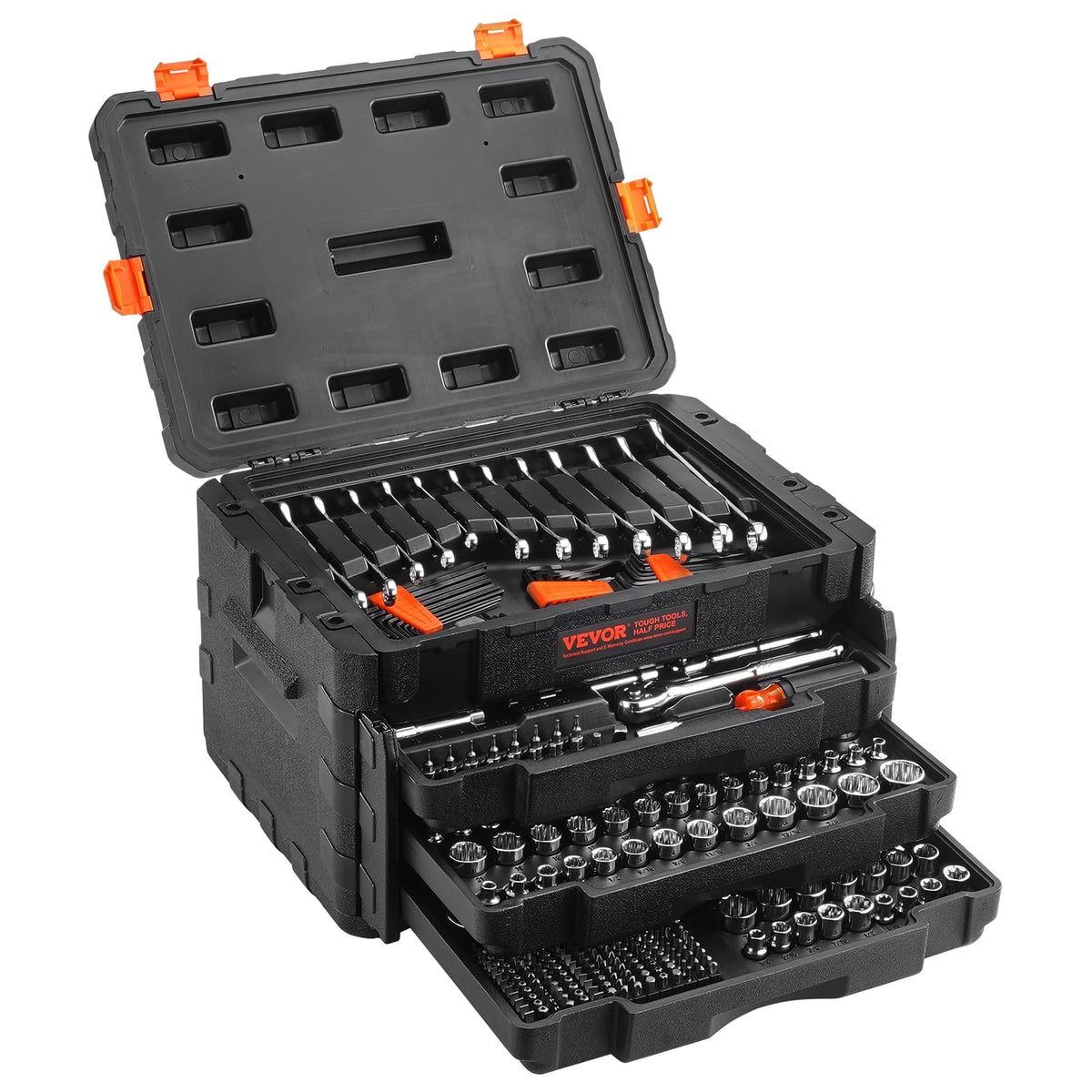 450 PCS Mechanics Tool Set and Socket Set X4865