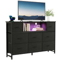 LED TV Stand Dresser with Charging Station R905209