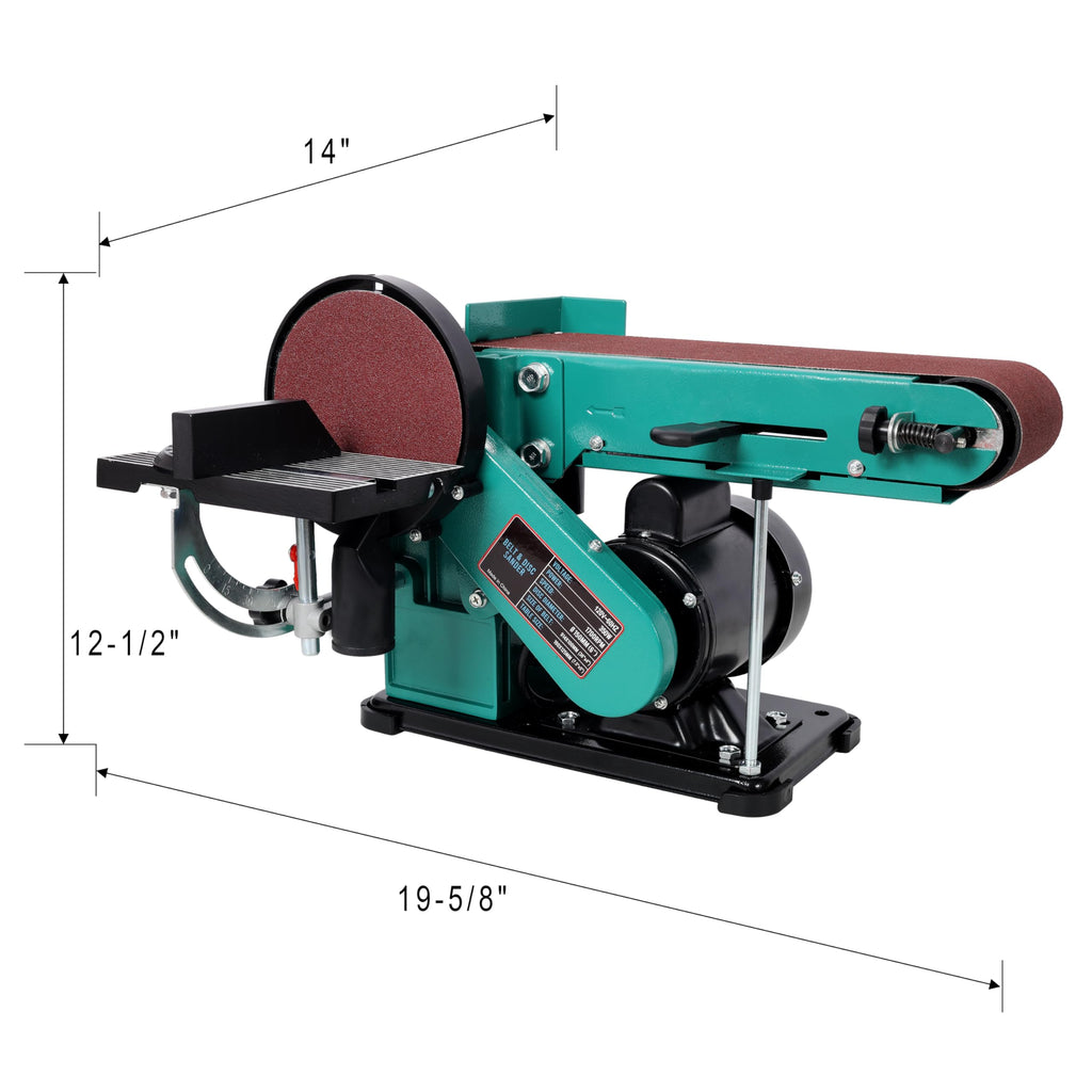 4" X 36" Belt Sander & 6" Disc Polisher Grinder V99362