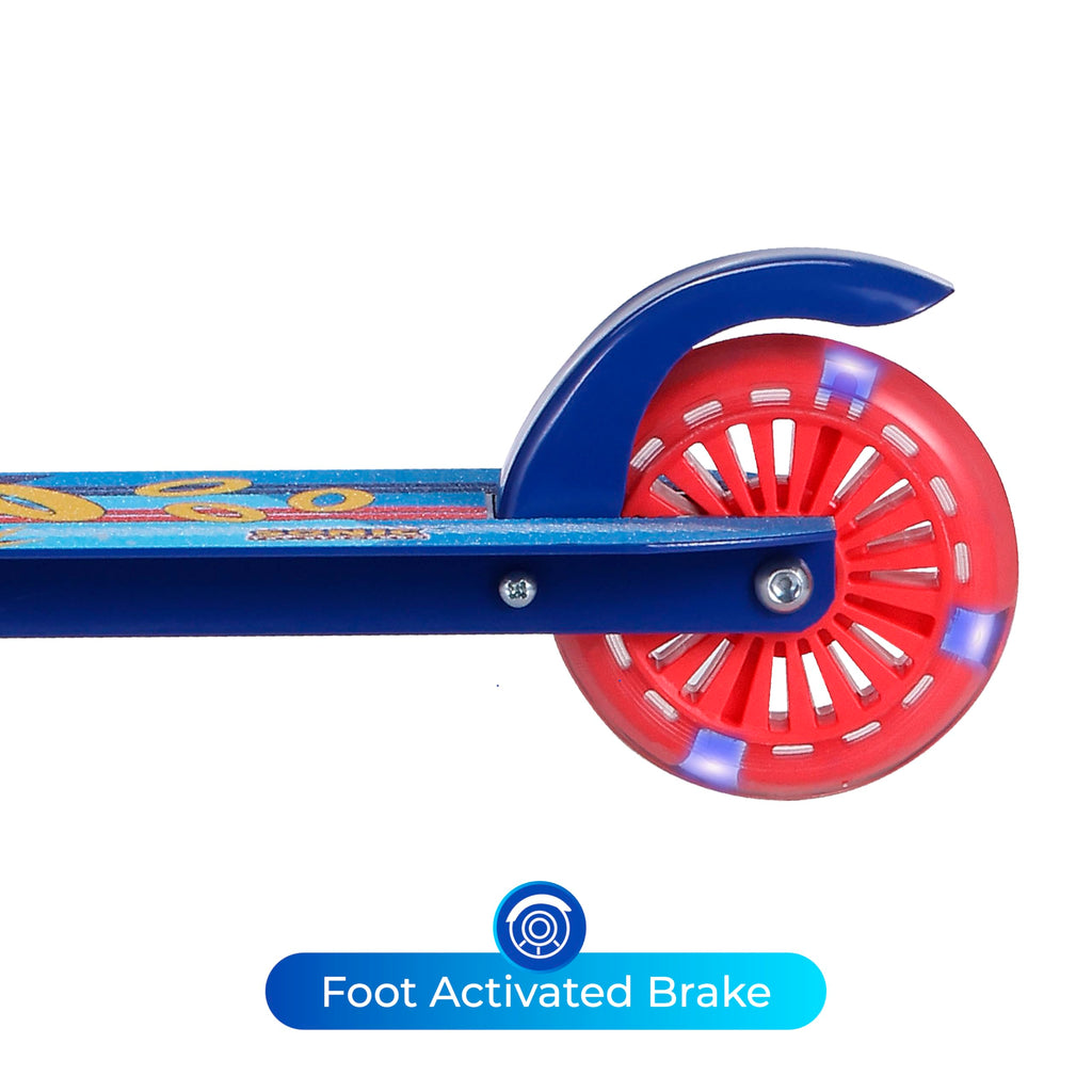 2 Wheel Foldable Kids Kick Scooter with LED Wheels I33363