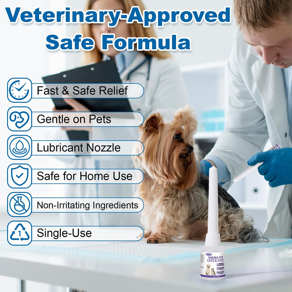 Disposable Enema for Cats & Dogs 6 mL Syringe 3 Pack V252639