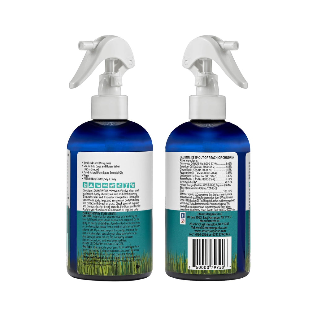 8oz DEET-Free Tick and Insect Repellent V8298