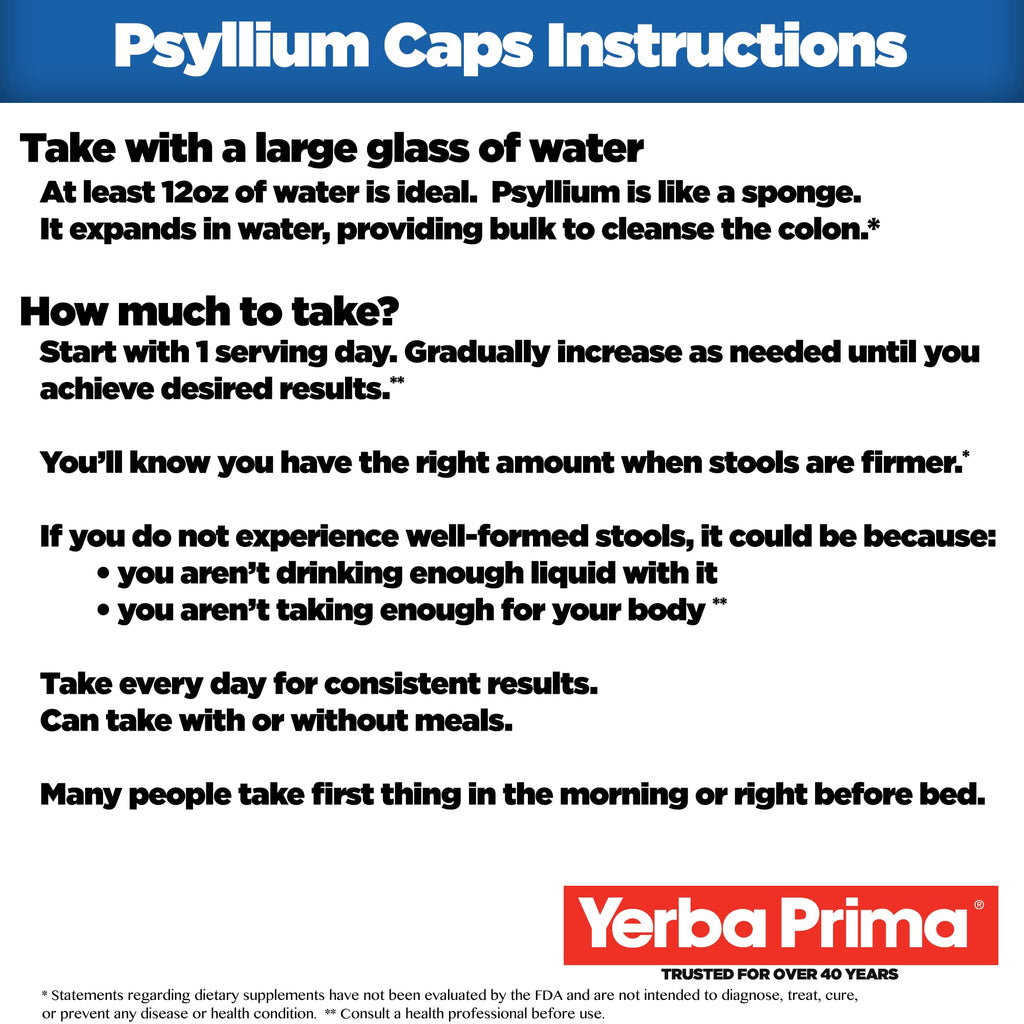 Psyllium Husks Caps 400 Capsules L5757