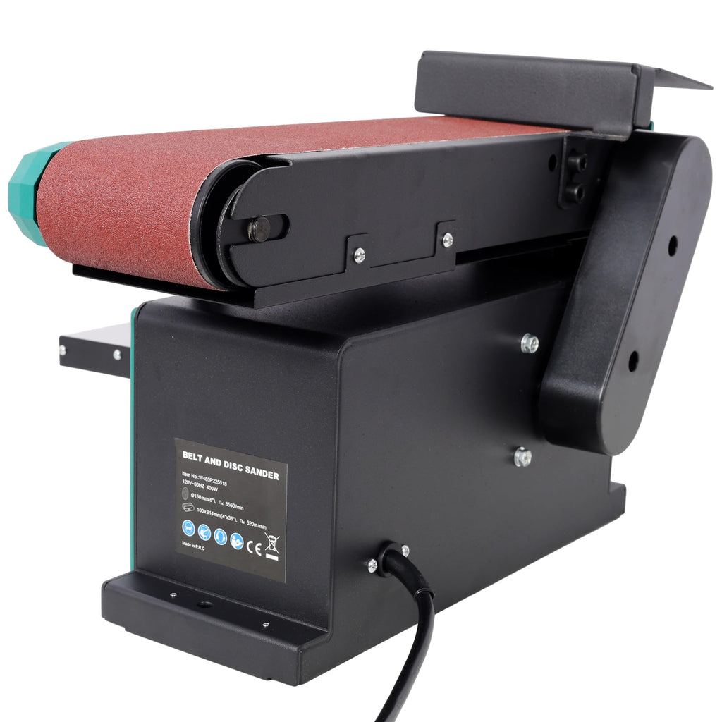 4" x 36" Belt 6" Disc Sander Combo, 120V/60Hz Bench Sander I577177