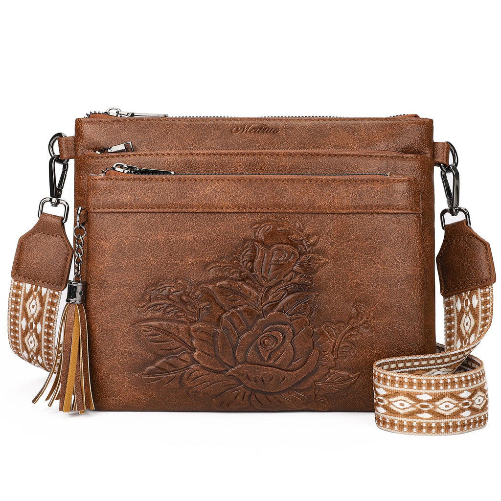 Vegan Leather Crossbody Bag L639374