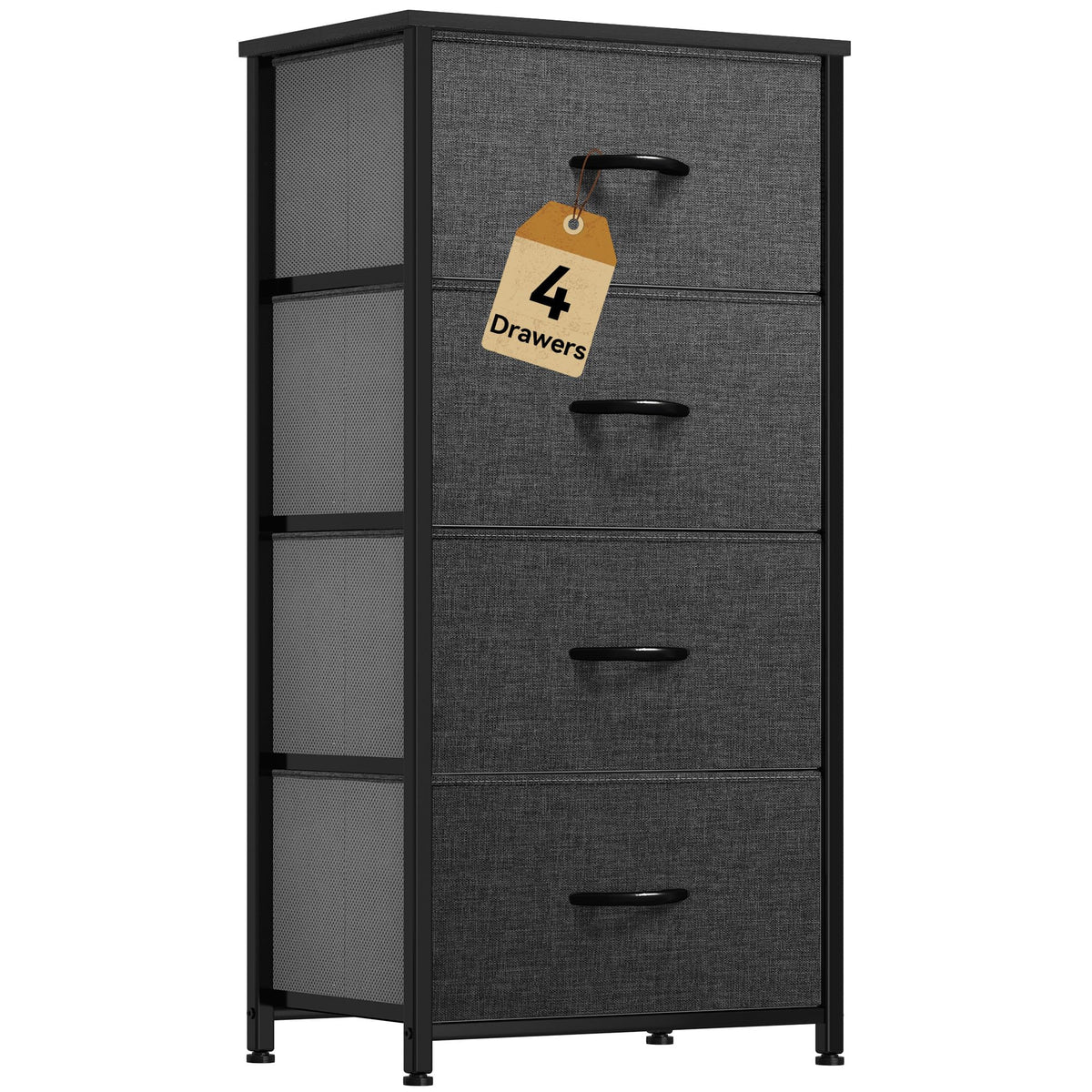 4 Drawer Fabric Dresser V86040