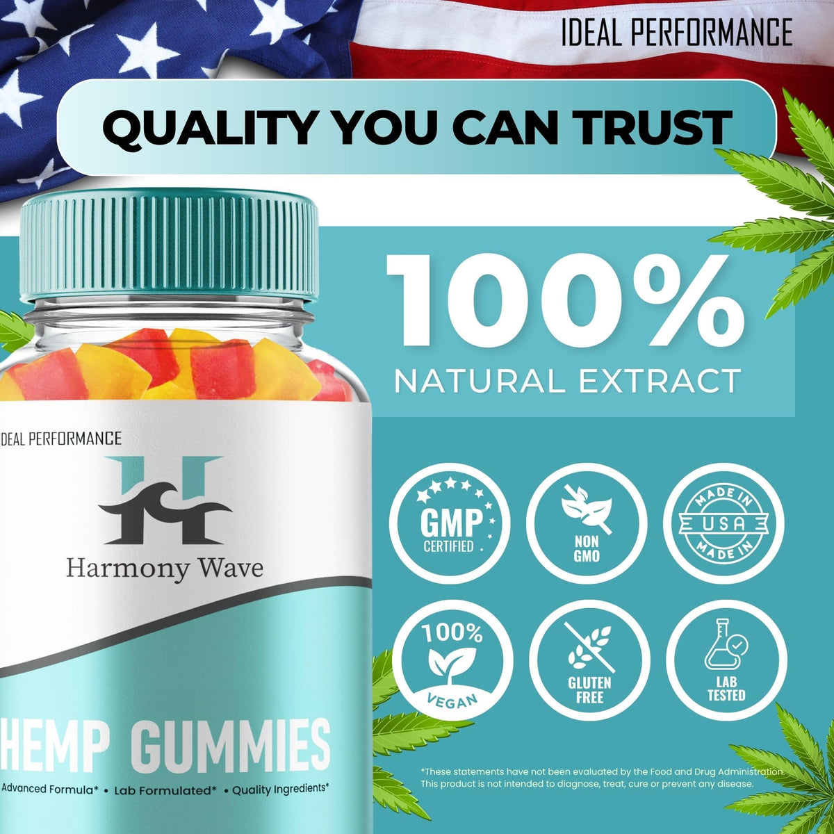 Hemp Gummies Maximum Strength All Natural 3 Pack S97991