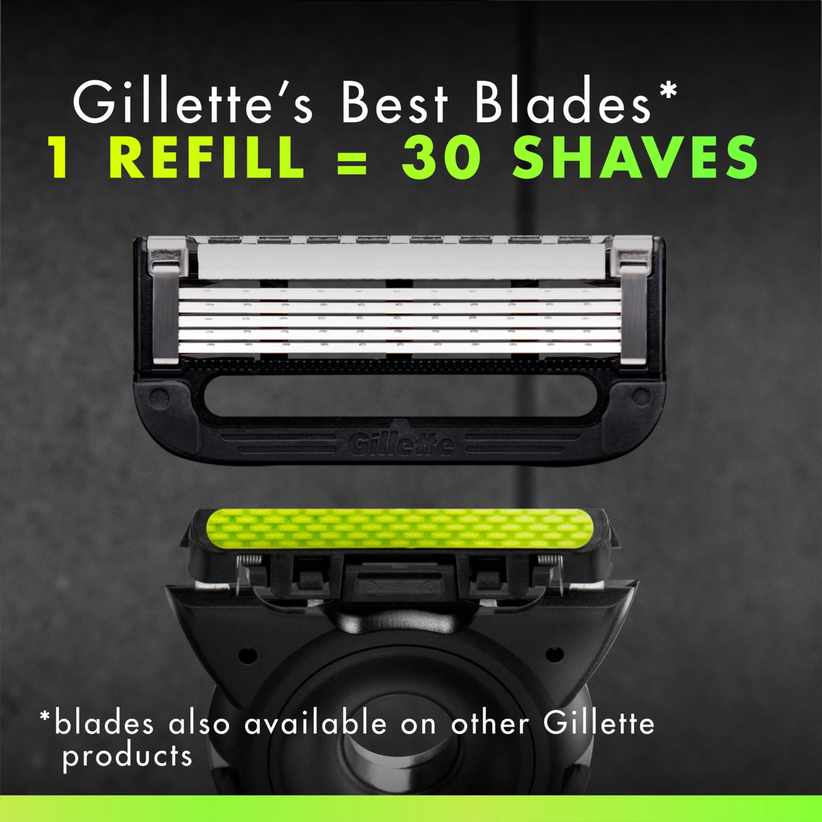 Razor with 1 Handle and 4 Blade Refills D389603