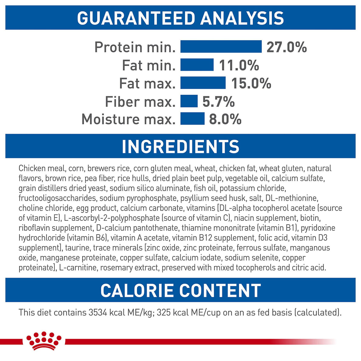 Indoor Adult Dry Cat Food 15 lb Bag N962682