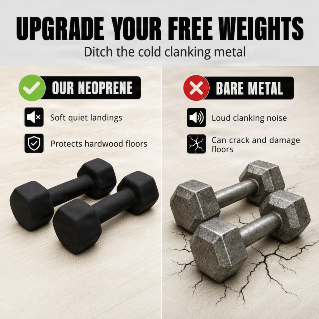 10lb Neoprene Dumbbell Pair O8650