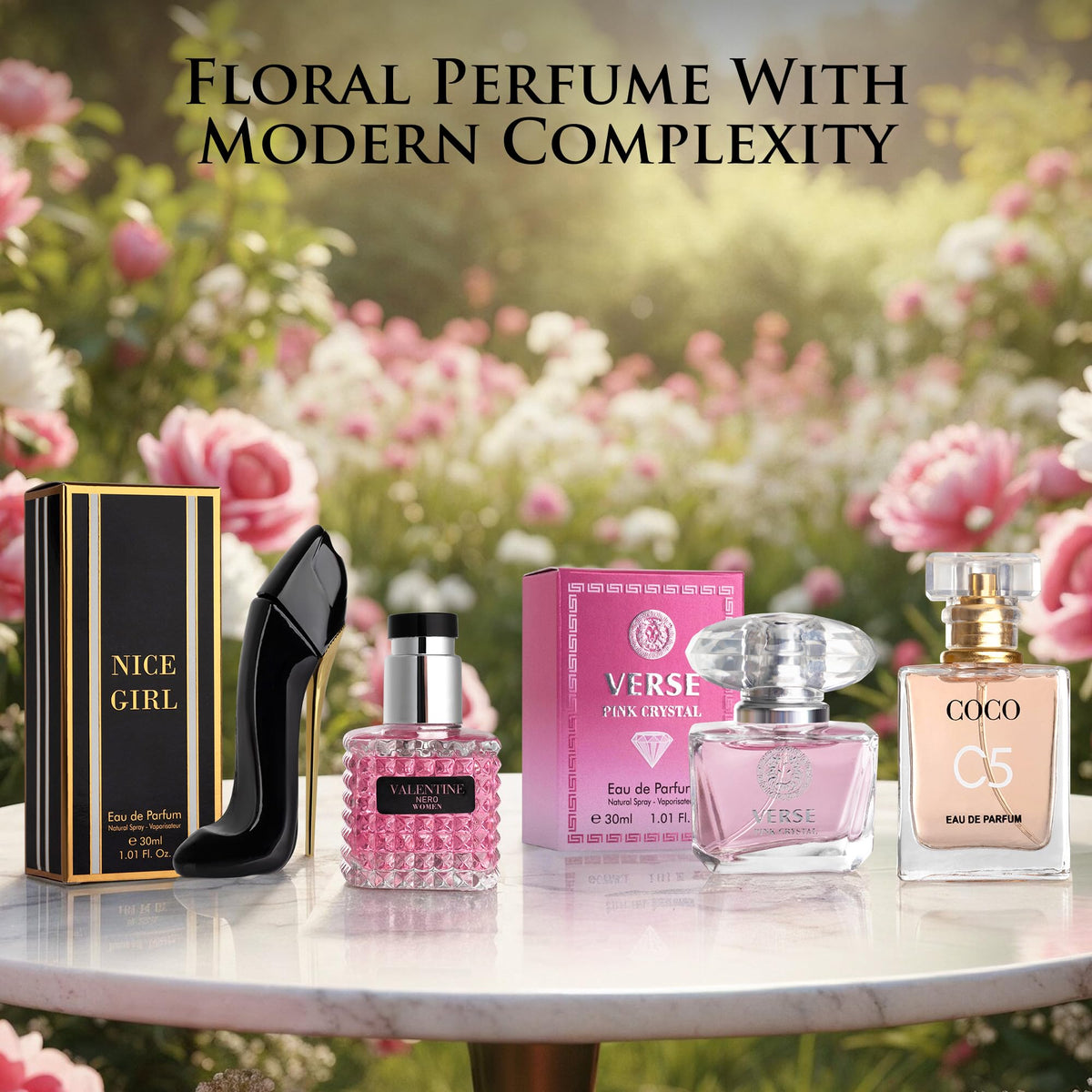 4 PC Mini Eau De Parfum Perfume Set V89821
