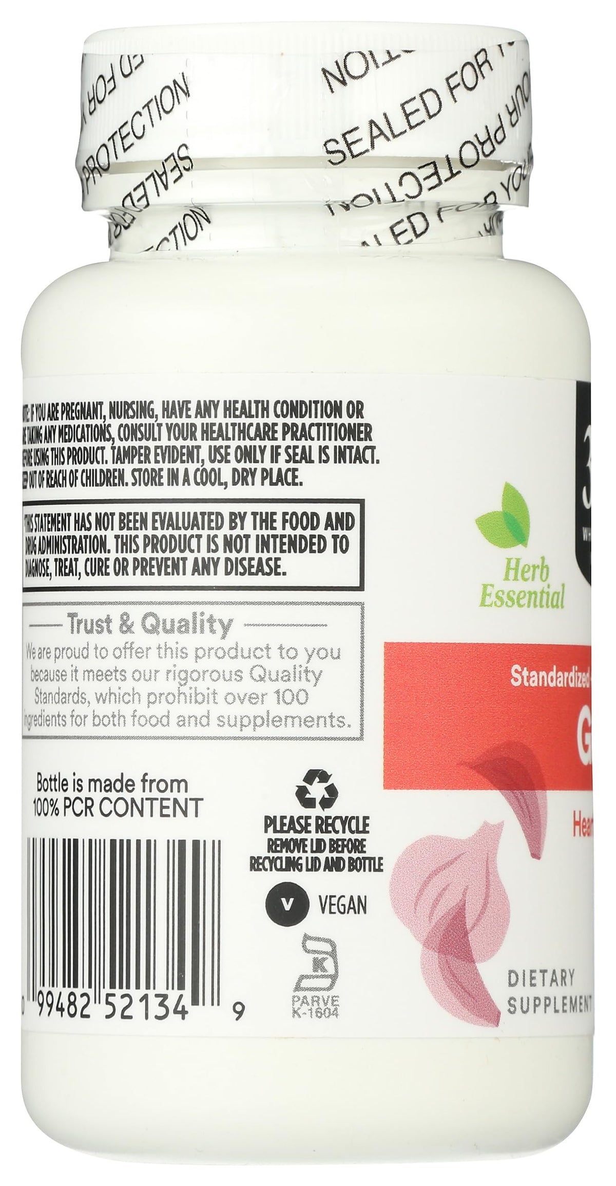 Garlic Vegan Capsules 60 Count P72094
