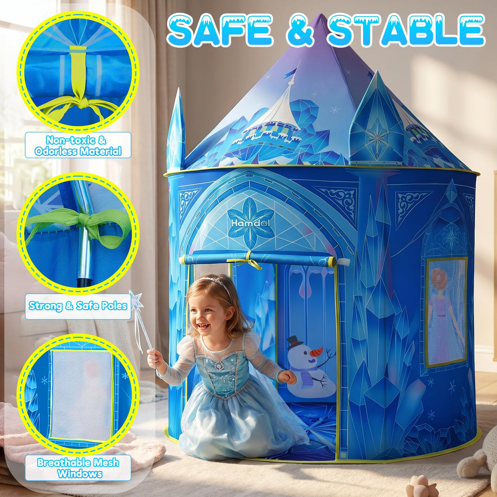 Princess Play Tent with Carry Bag Y484886