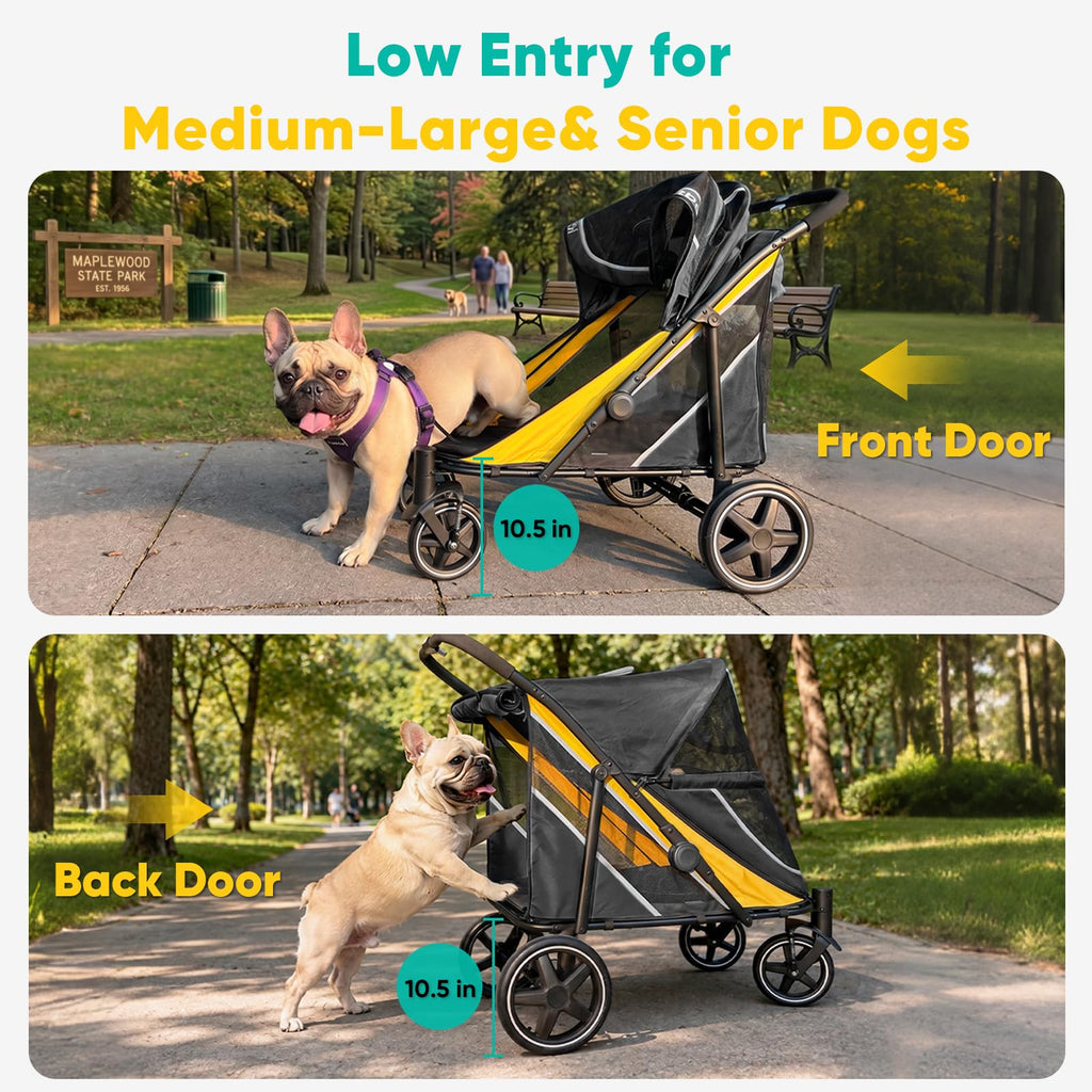 Dog Stroller for Large Medium Dogs up to 80 lbs Z682125
