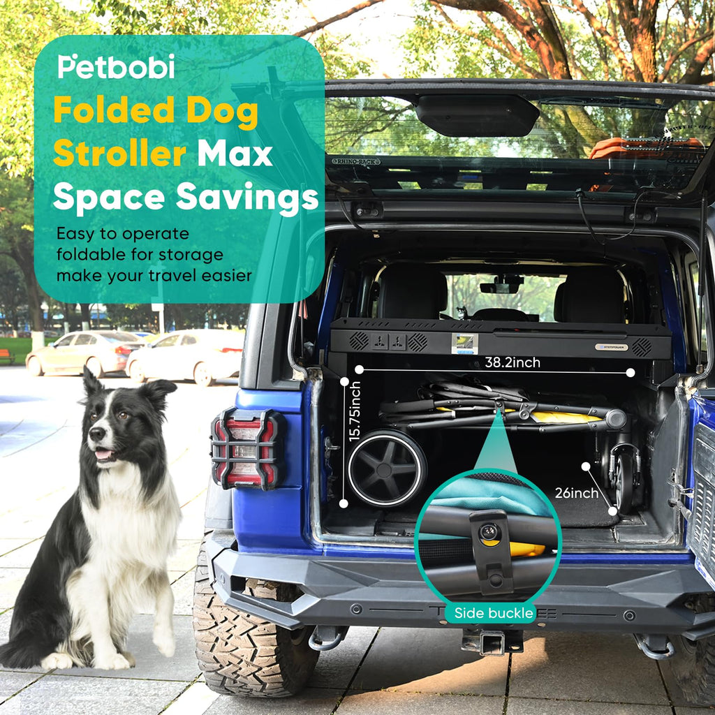 Dog Stroller for Large Medium Dogs up to 80 lbs Z682125