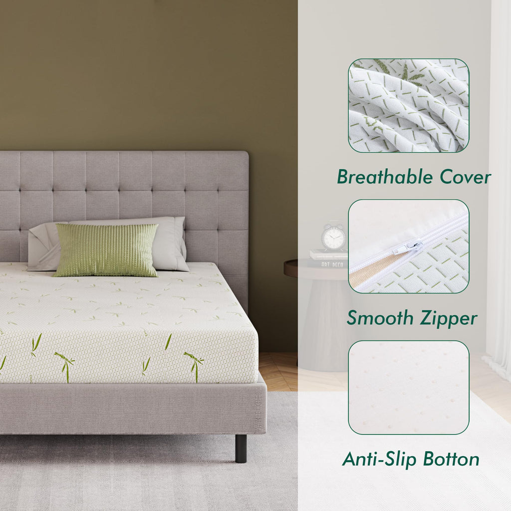 6 Inch Twin Gel Memory Foam Mattress Q277305