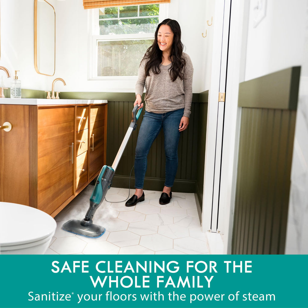2-in-1 Steam Mop Hard Floor Cleaner E3049