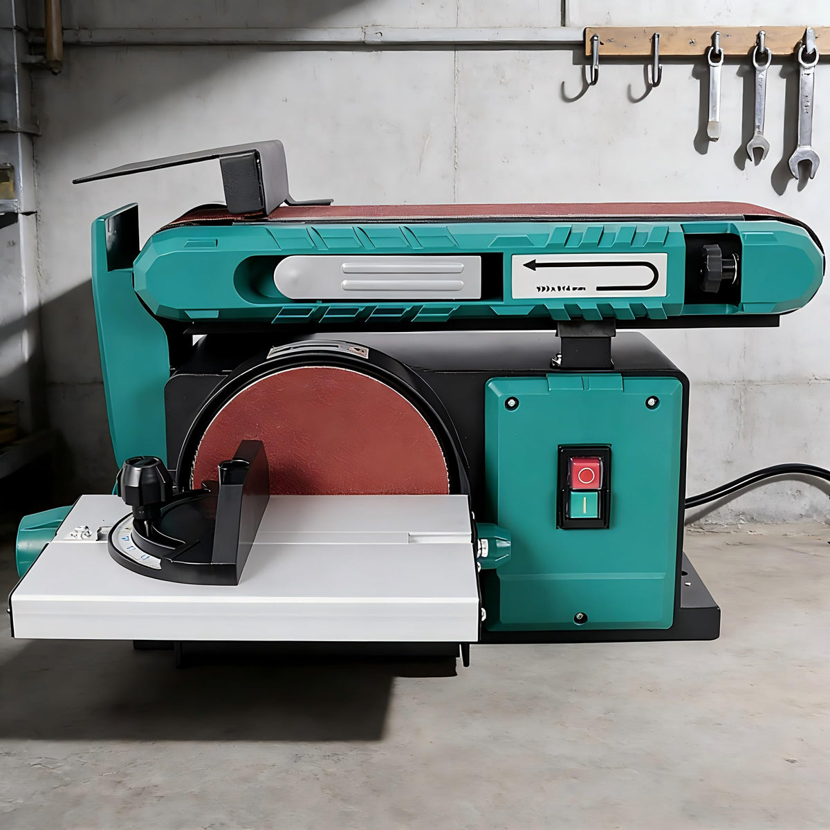 4" x 36" Belt 6" Disc Sander Combo, 120V/60Hz Bench Sander I577177